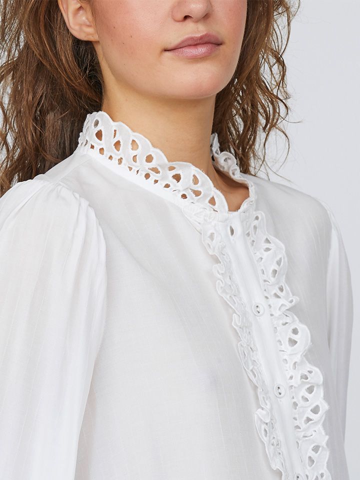 Sisters Point Blouse Viada Lace Wit 00078103-5050