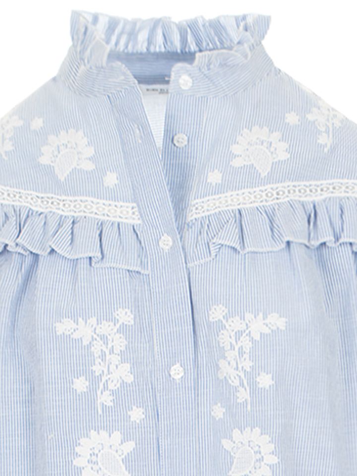 From Paris with Love Blouse Jesse Blauw 00078193-1600