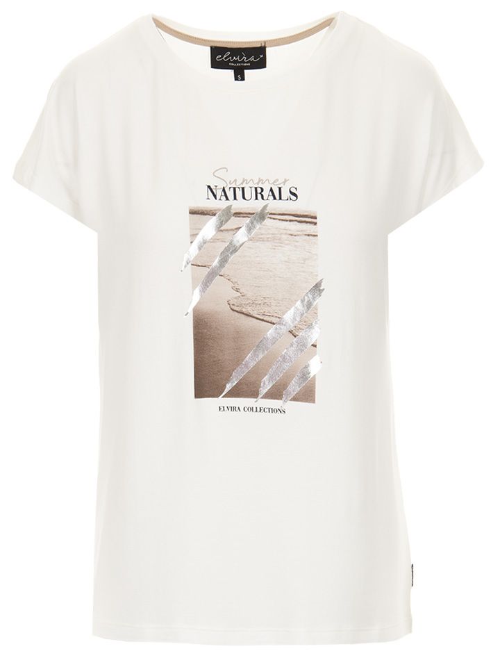 Elvira Collections T-shirt Nadine Wit 00078220-5050
