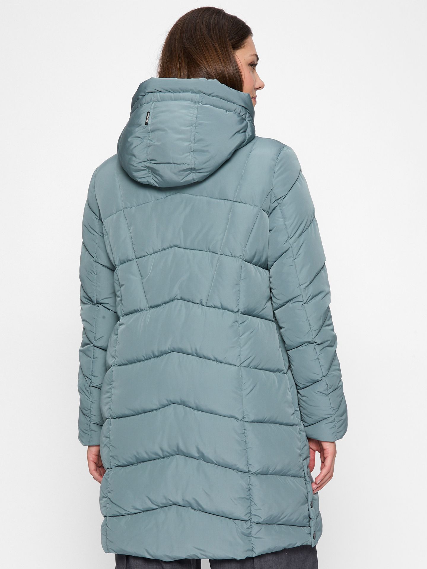 Covered Winterjas Abby Blauw 00078263-6100