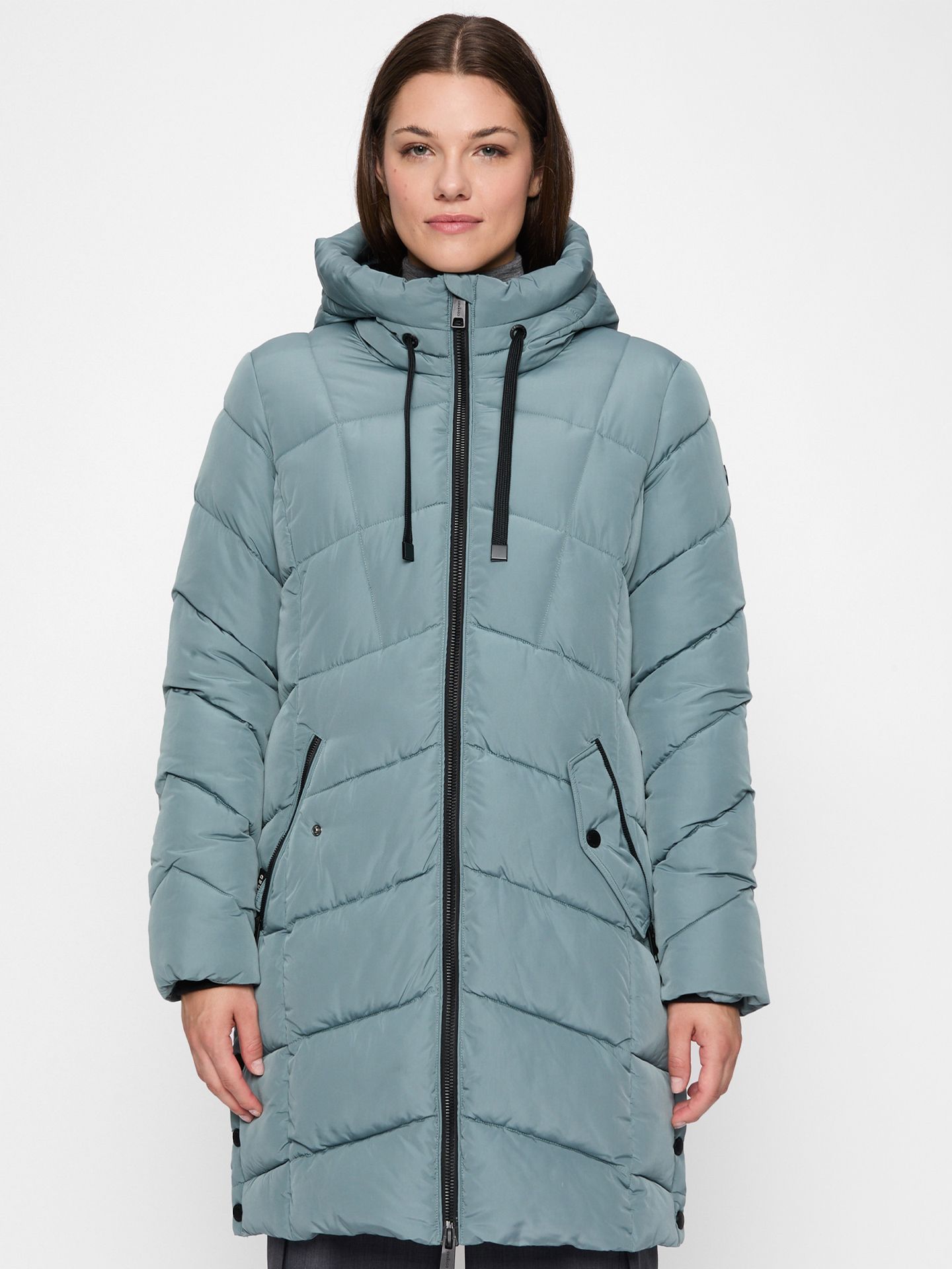 Covered Winterjas Abby Blauw 00078263-6100