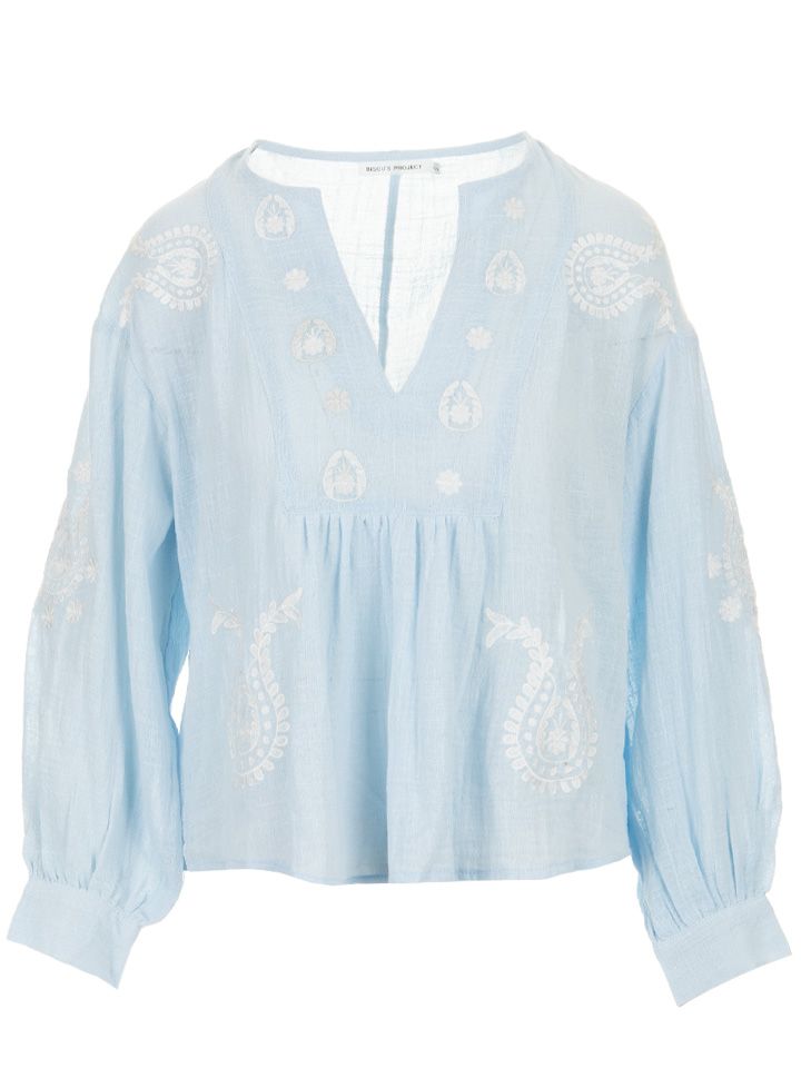 From Paris with Love Blouse Bisou Blauw 00078318-1600