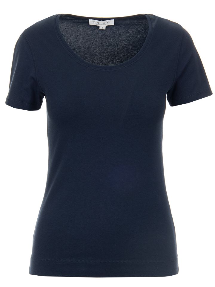 Enjoy Womenswear T-shirt Mira Zwart 2900071724035