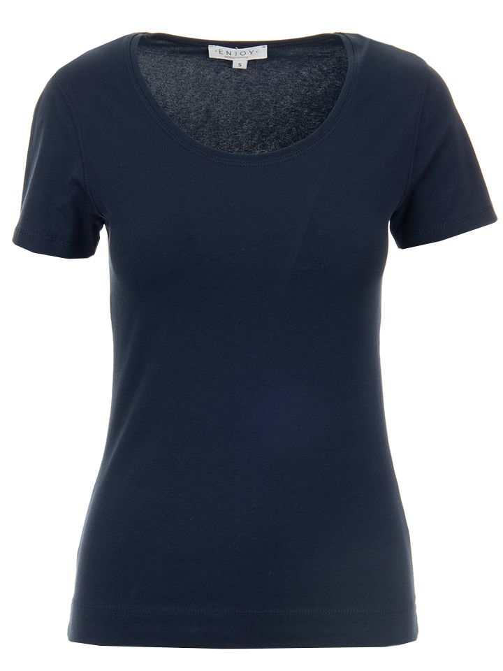 Enjoy Womenswear T-shirt Mira Blauw 00078335-1300