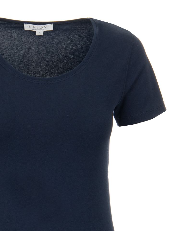 Enjoy Womenswear T-shirt Mira Blauw 00078335-1300