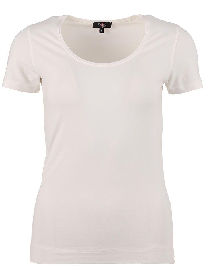 Enjoy Womenswear T-shirt Mira Off white 00078335-5000