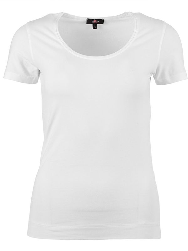 Enjoy Womenswear T-shirt Mira Wit 2900071723021