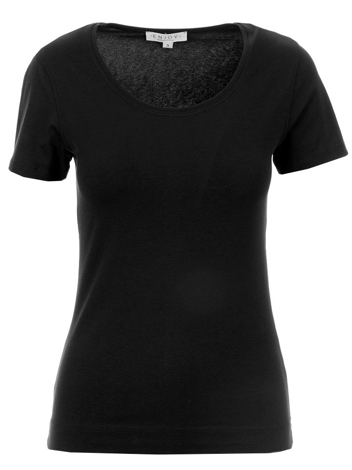 Enjoy Womenswear T-shirt Mira Zwart 00078335-7500