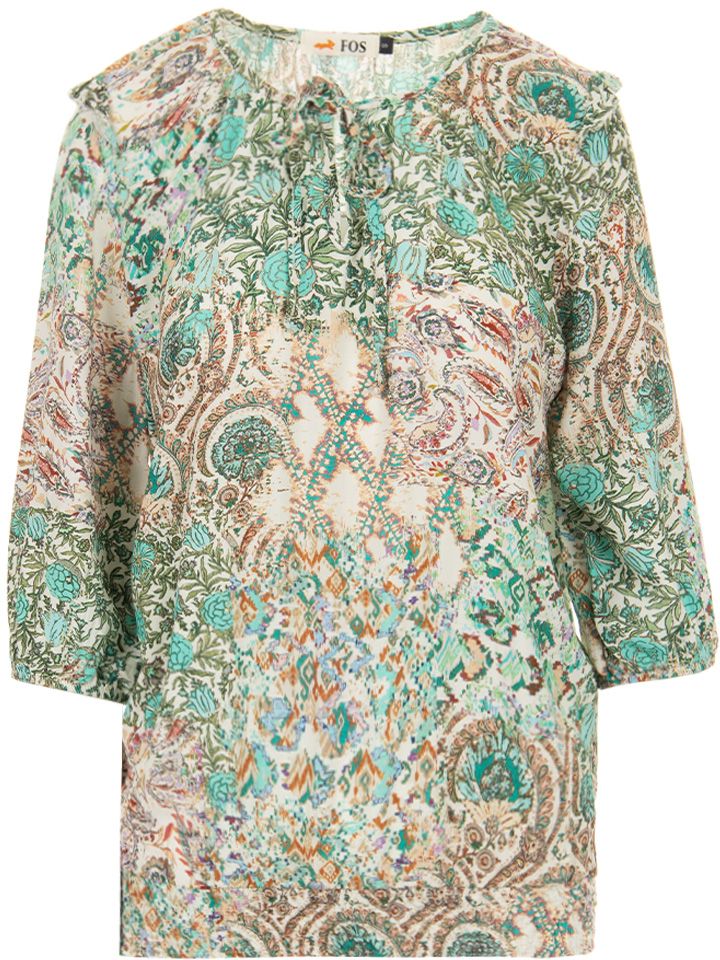 FOS Fashion blouse Vickey Oranje 2900071768060