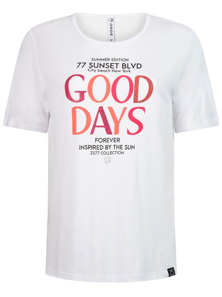 Zoso T-shirt Sunset Roze 00078427-4000