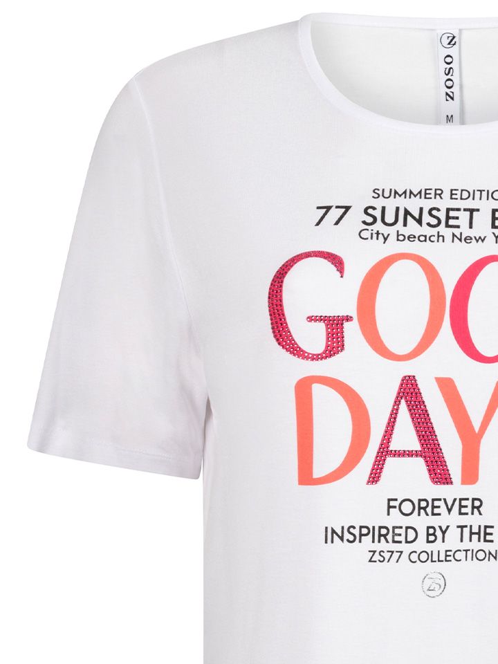 Zoso T-shirt Sunset Roze 00078427-4000