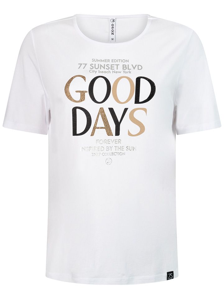 Zoso T-shirt Sunset Roze 2900071870039