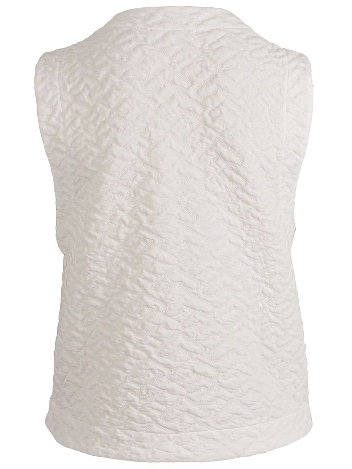 Enjoy Womenswear Gilet Sara Off white 00078512-5000