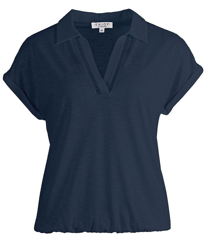 Enjoy Womenswear T-shirt June Blauw 00078513-1300