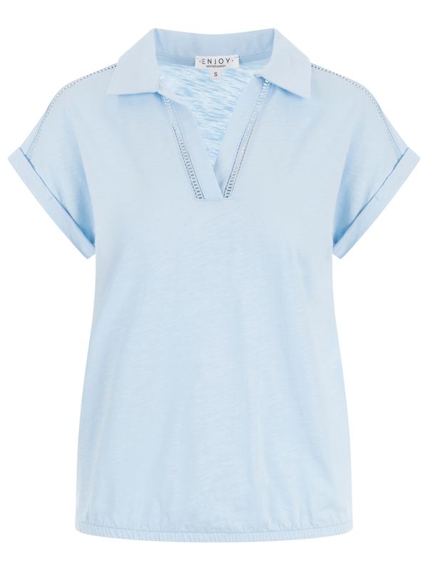 Enjoy Womenswear T-shirt June Blauw 2900081264064