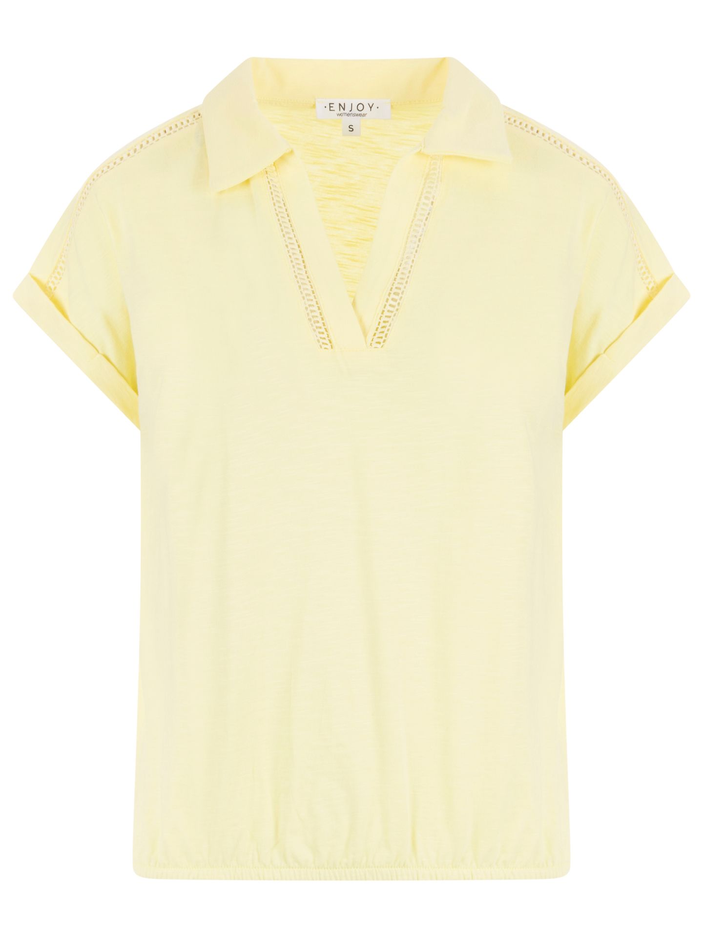 Enjoy Womenswear T-shirt June Geel 00078513-2800