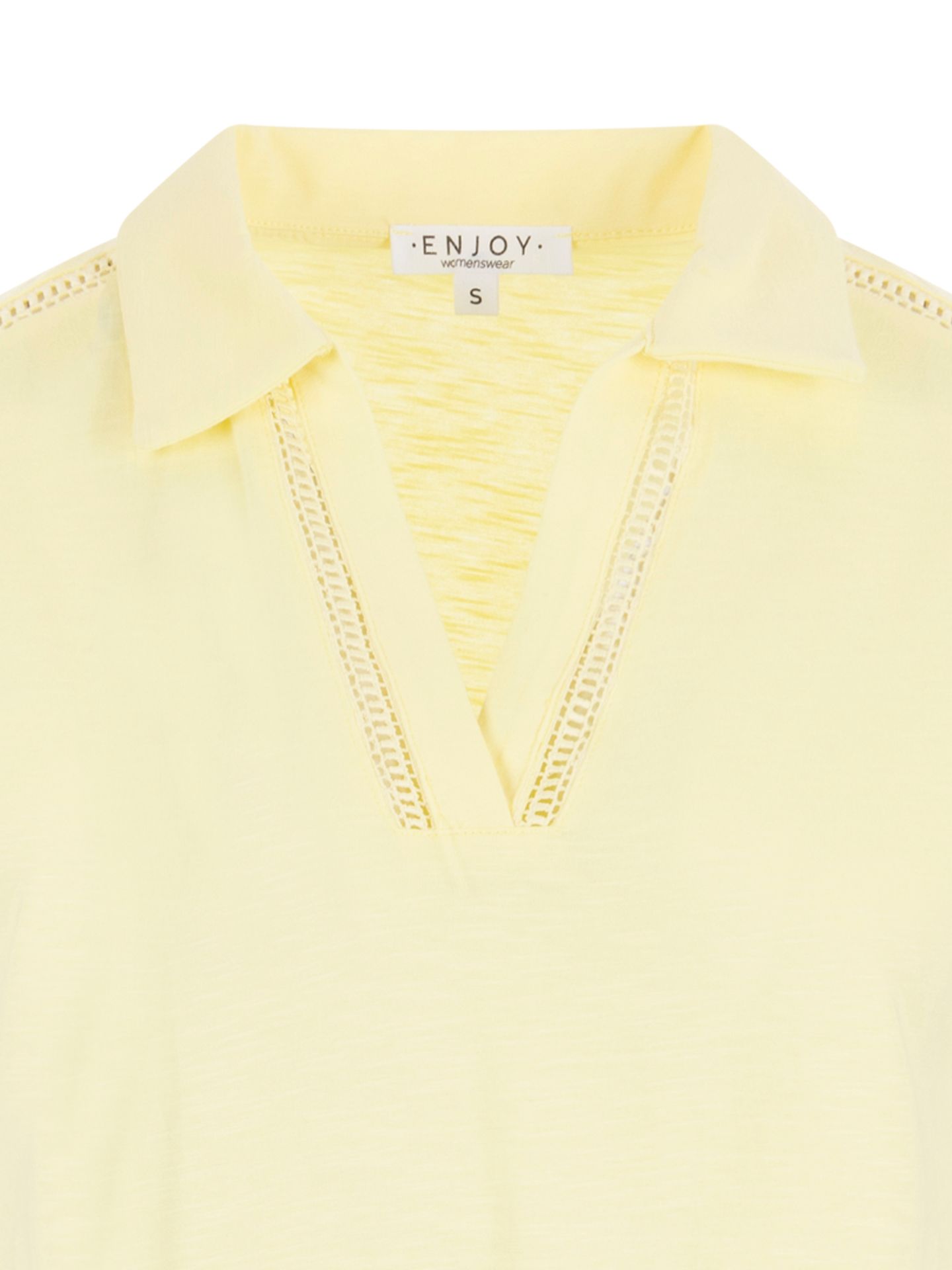 Enjoy Womenswear T-shirt June Geel 00078513-2800