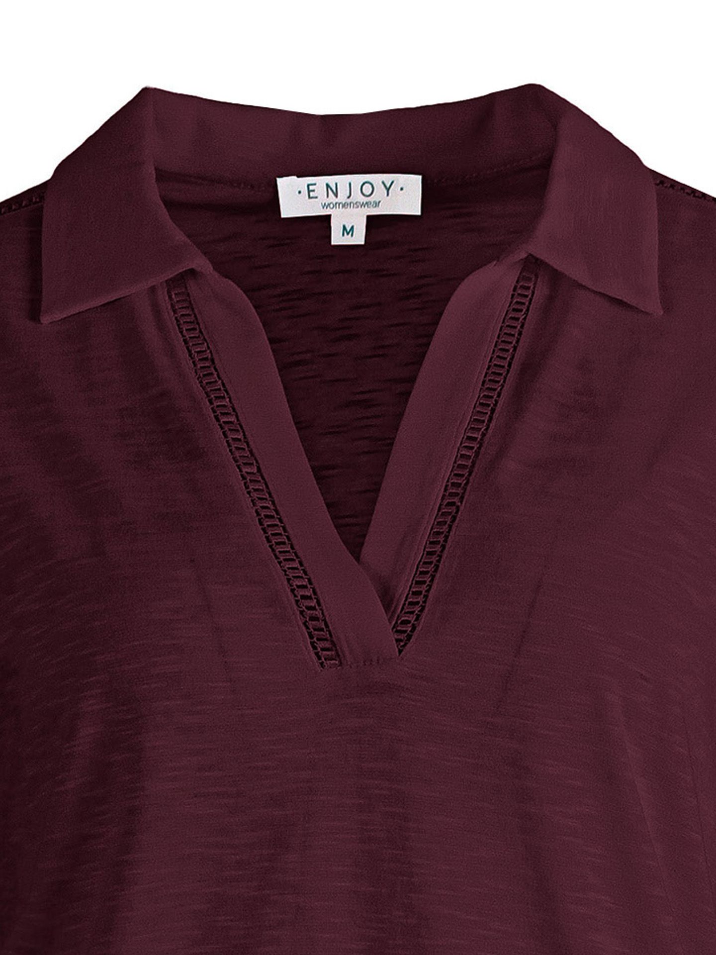 Enjoy Womenswear T-shirt June Rood 00078513-3650