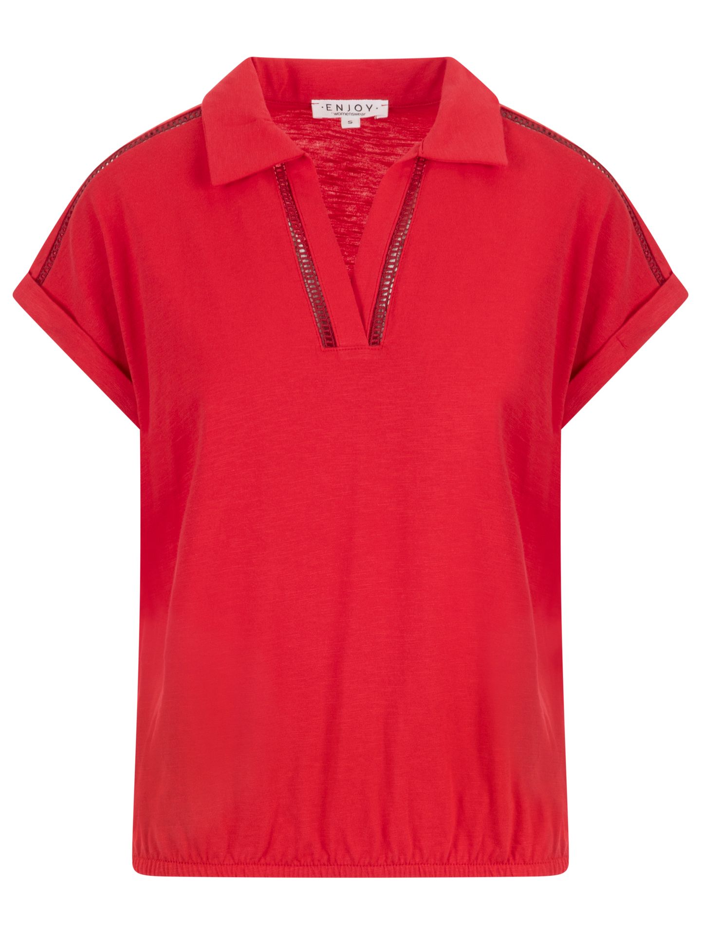 Enjoy Womenswear T-shirt June Rood 00078513-4800