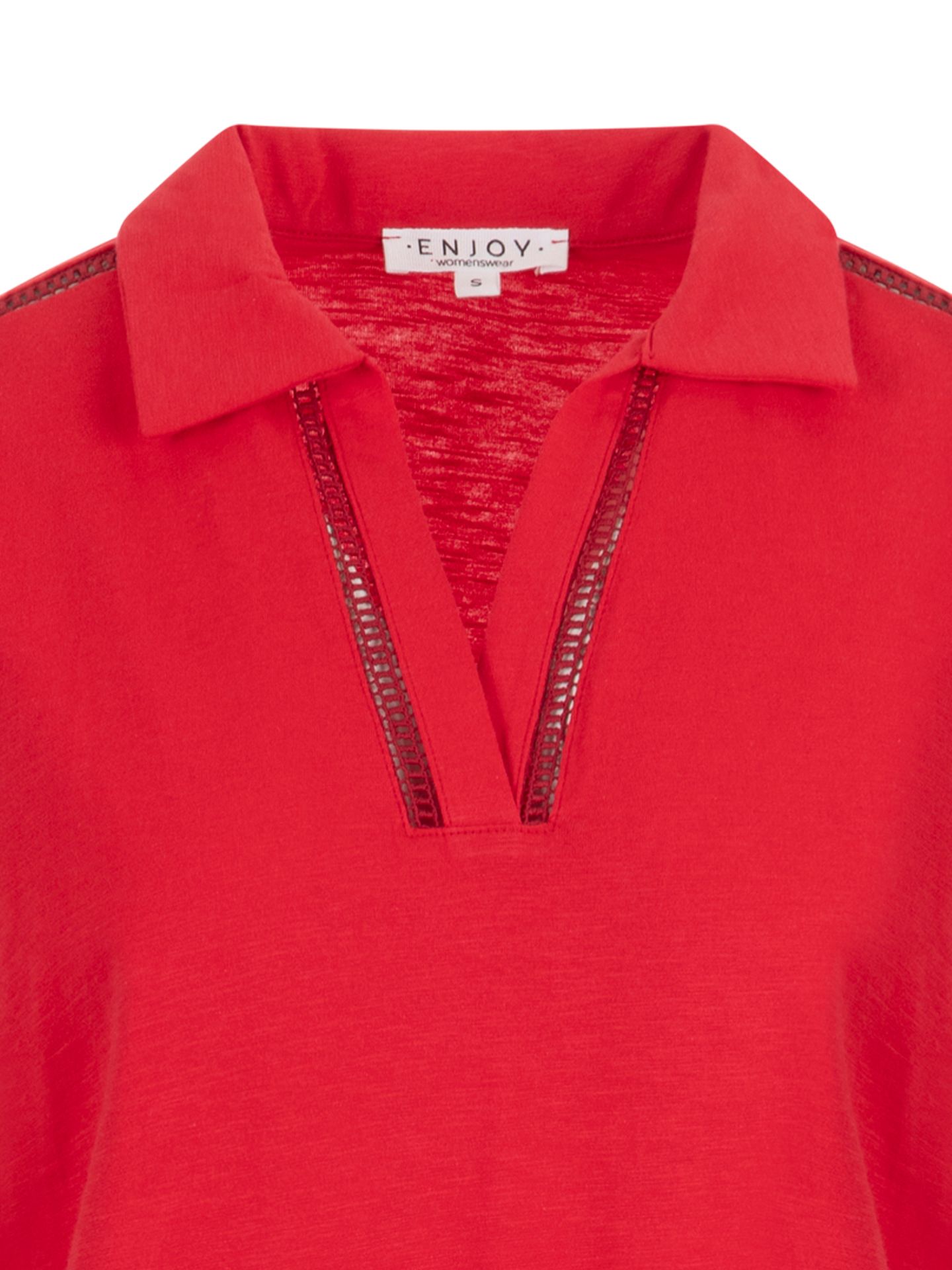 Enjoy Womenswear T-shirt June Rood 00078513-4800