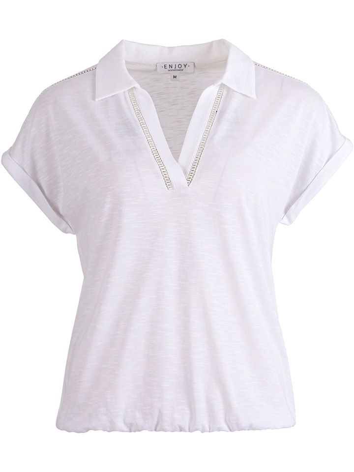Enjoy Womenswear T-shirt June Wit 00078513-7000