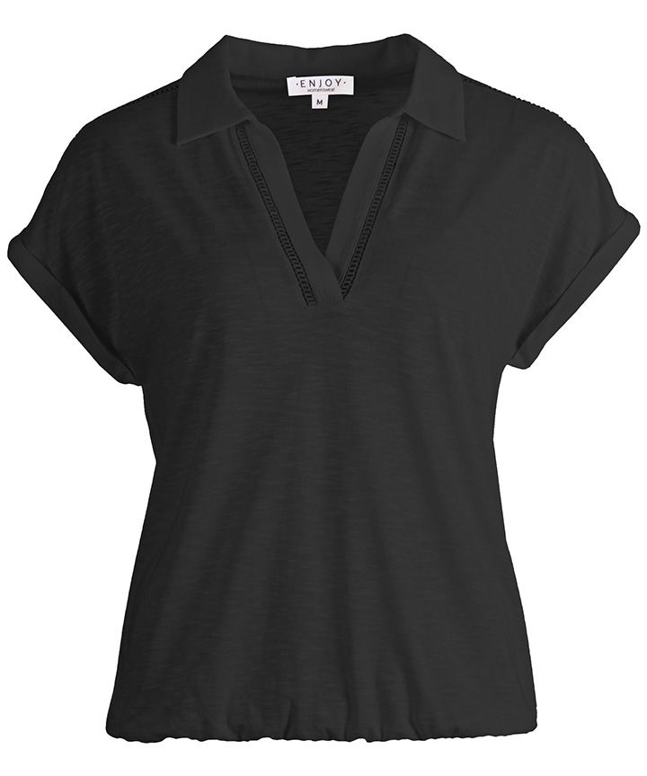 Enjoy Womenswear T-shirt June Blauw 2900076120023