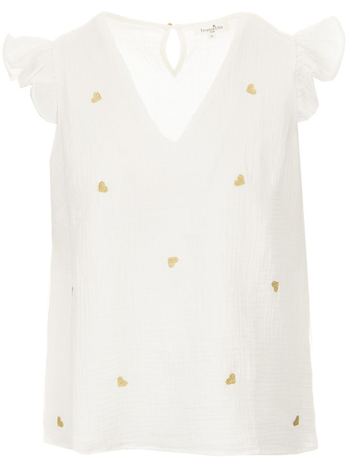From Paris with Love Blouse Elise Off white 00078566-5050