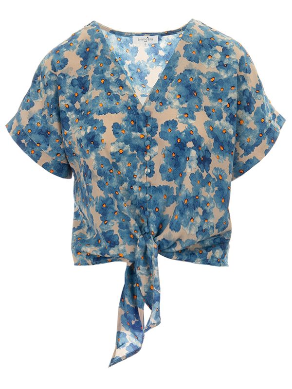 From Paris with Love Blouse Pien Blauw 2900072718026