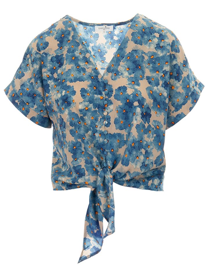 From Paris with Love Blouse Pien Blauw 00078570-1410