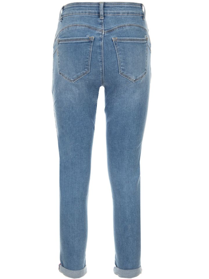 From Paris with Love Jeans Lola Blauw 00078575-800