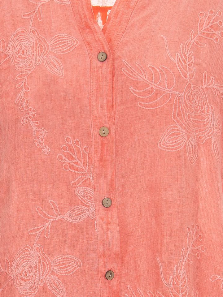 From Paris with Love Blouse Rose Koraal 00078785-3500