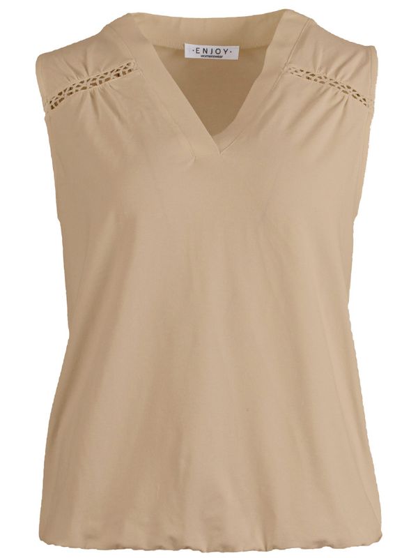 Enjoy Womenswear Top Julia Beige 2900072594064