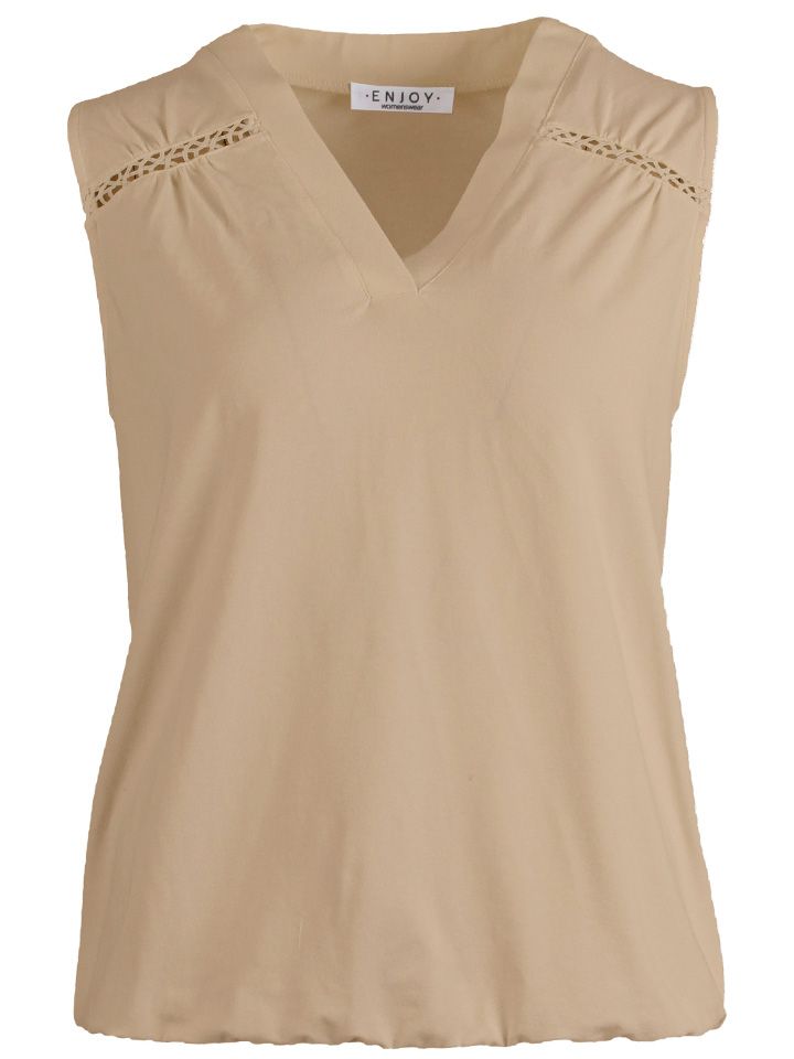 Enjoy Womenswear Top Julia Beige 00078810-5200