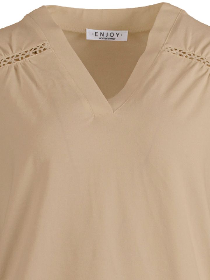 Enjoy Womenswear Top Julia Beige 00078810-5200