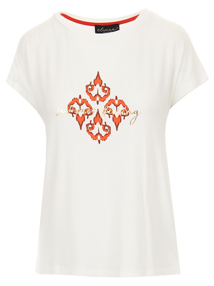 Elvira Collections T-shirt Dani Off white 00078853-5050