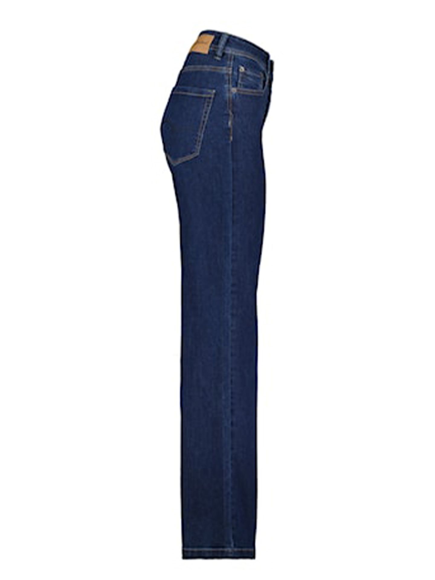 Red Button Wide Leg Jeans Colette Blauw 00078991-580