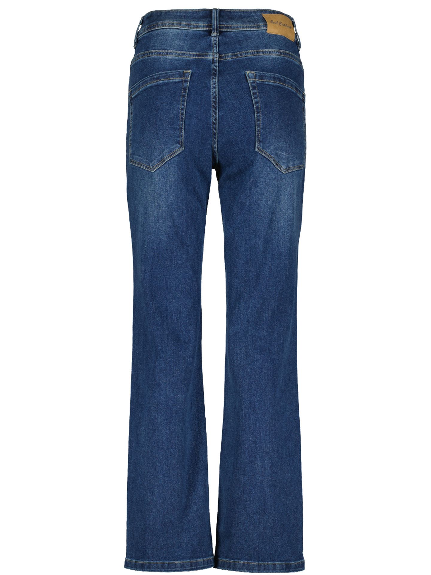 Red Button Wide Leg Jeans Colette Blauw 00078991-581