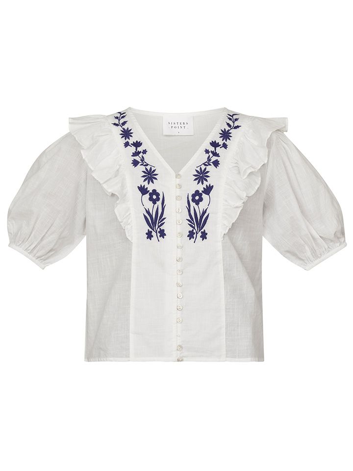 Sisters Point Blouse Upa Off white 00079007-5050