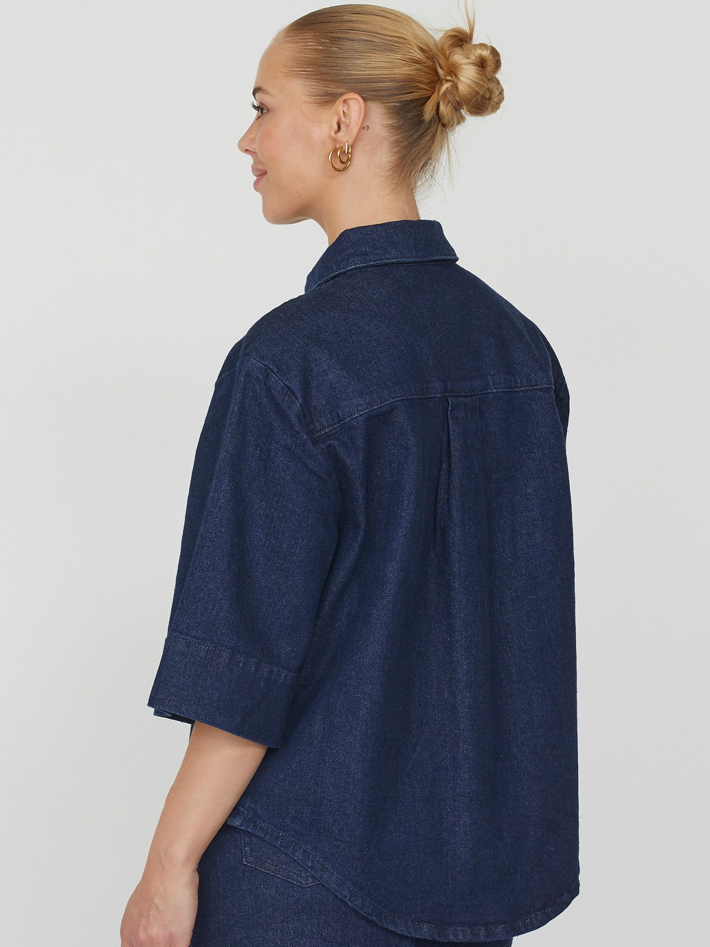 Sisters Point Blouse Olea Blauw 00079078-581