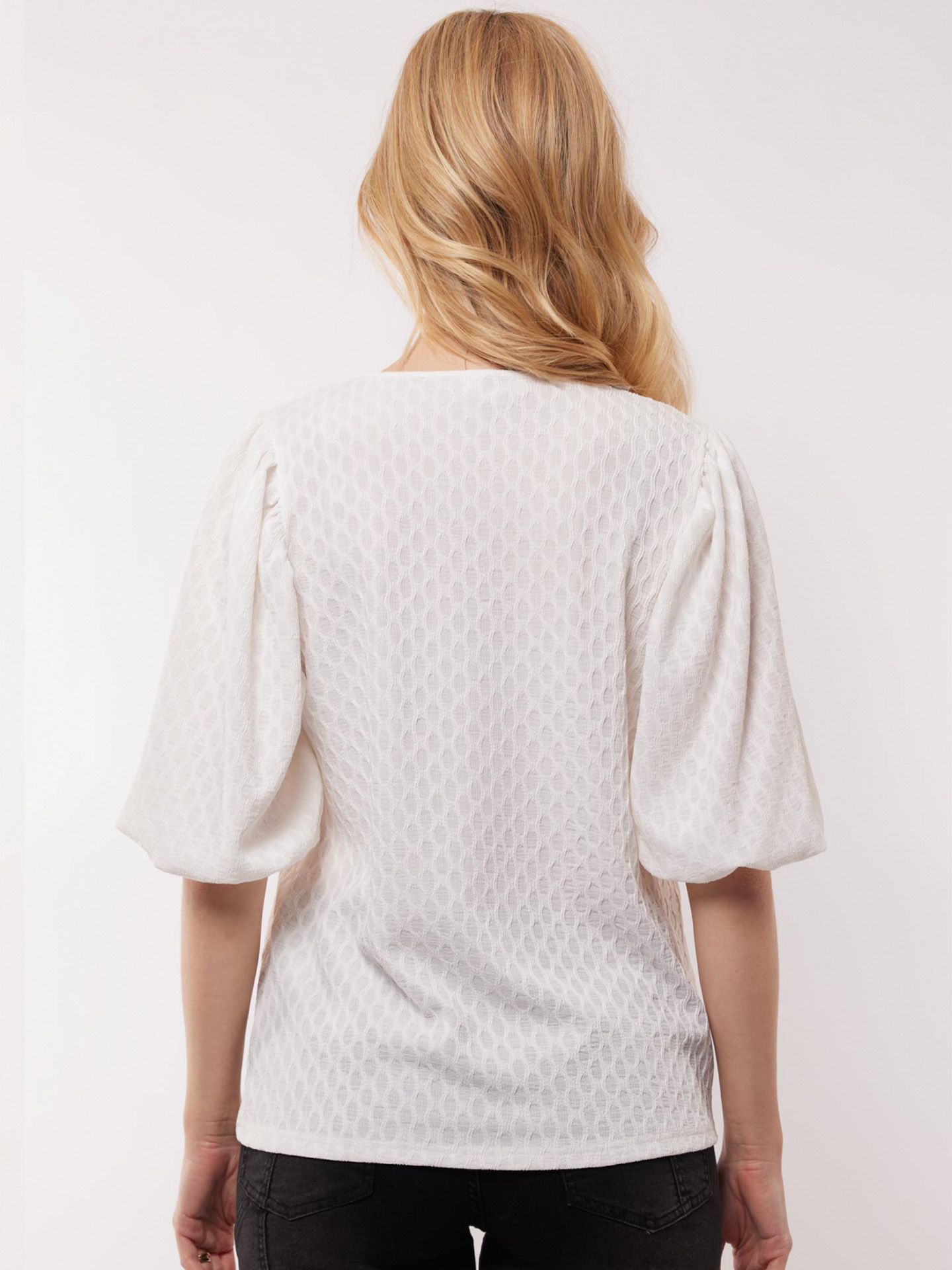 C&S The Label Blouse Celeste Off white 00079100-5050