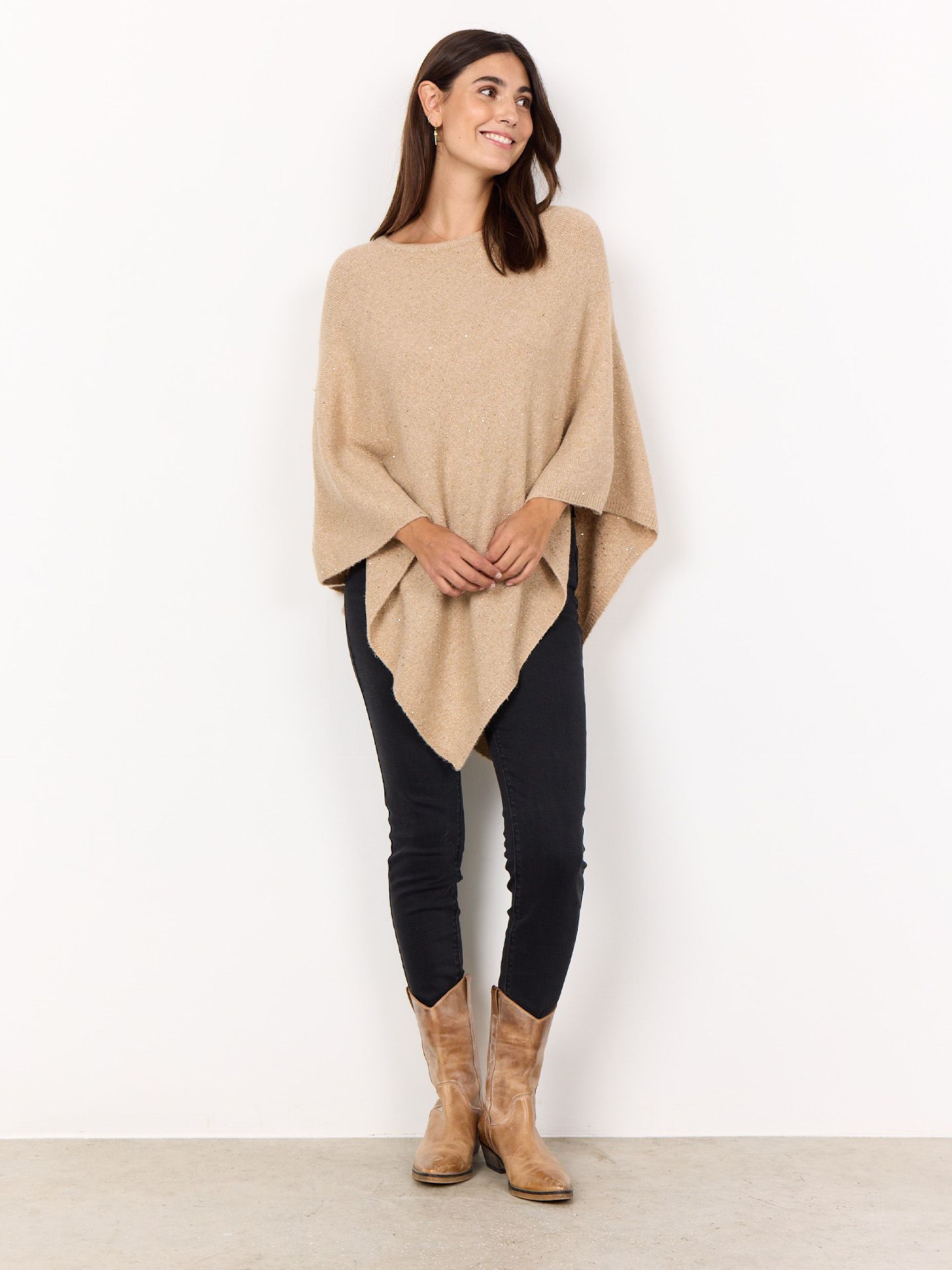 Soyaconcept Poncho Ellen Beige 00079145-5200