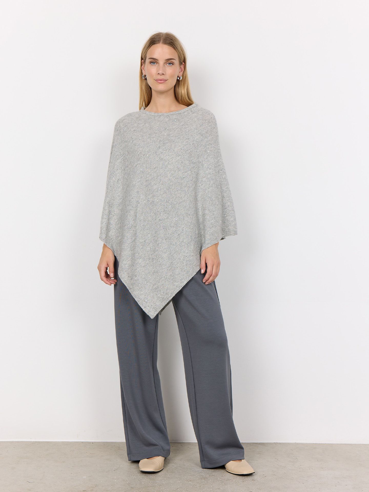 Soyaconcept Poncho Ellen Zilver 00079145-7100