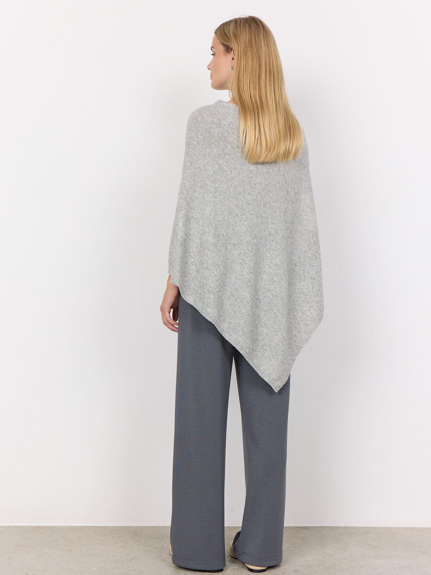 Soyaconcept Poncho Ellen Zilver 00079145-7100