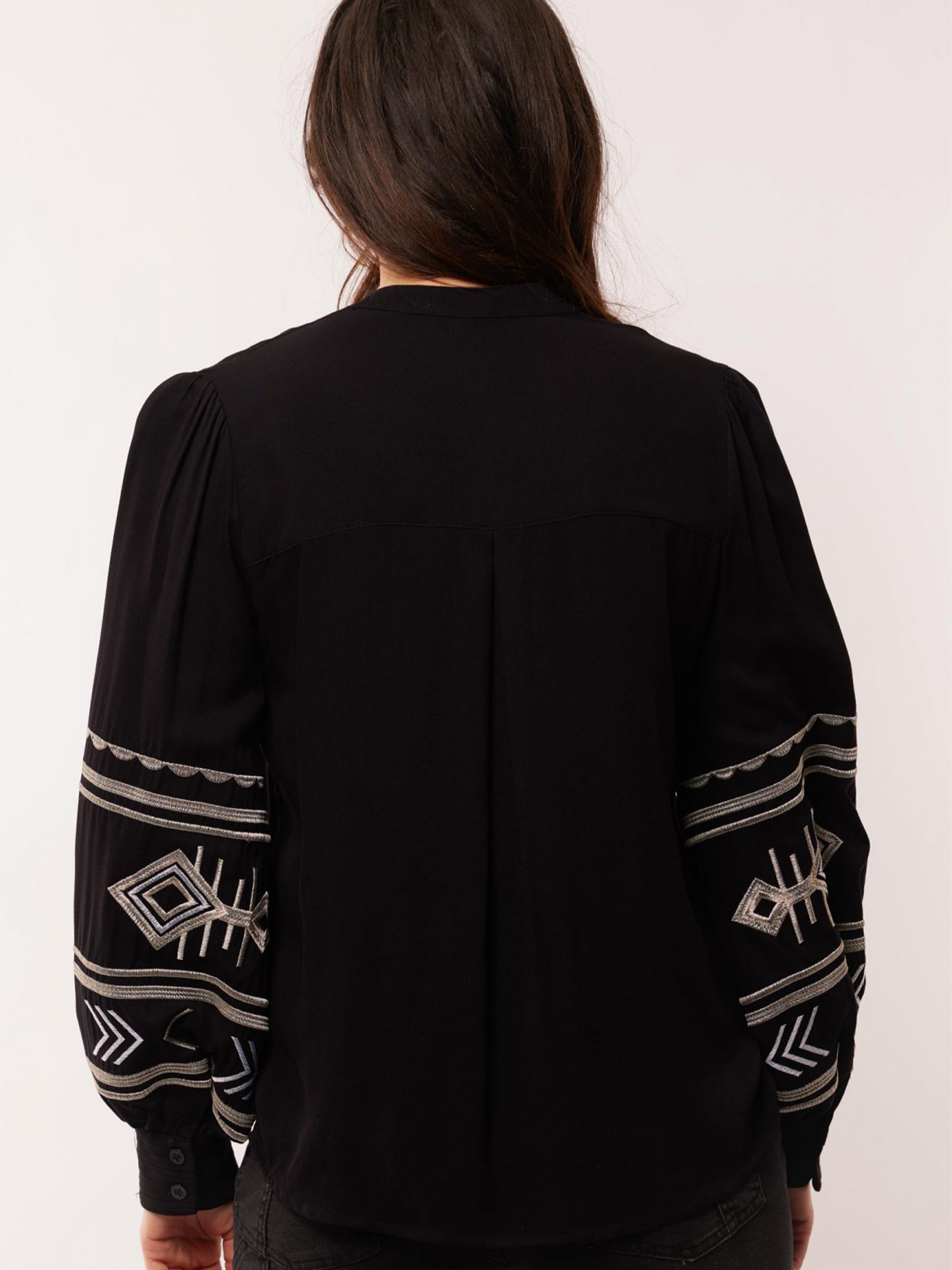 C&S The Label Blouse Chiara Zwart 00079207-7500