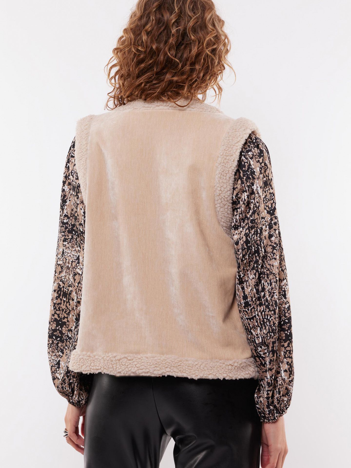 C&S The Label Gilet Doreen Beige 00079209-5200