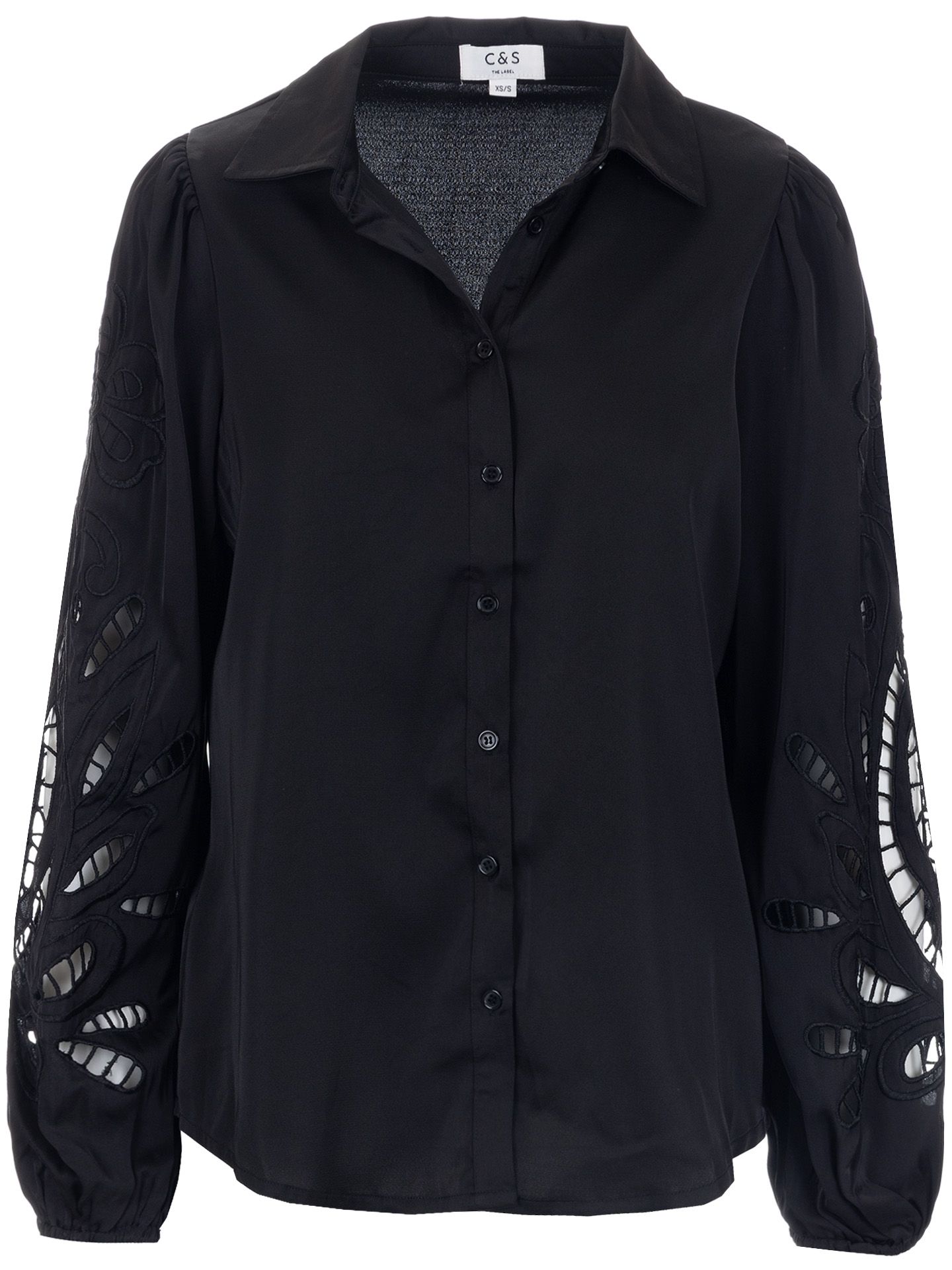 C&S The Label Blouse Djelina Zwart 00079210-7500