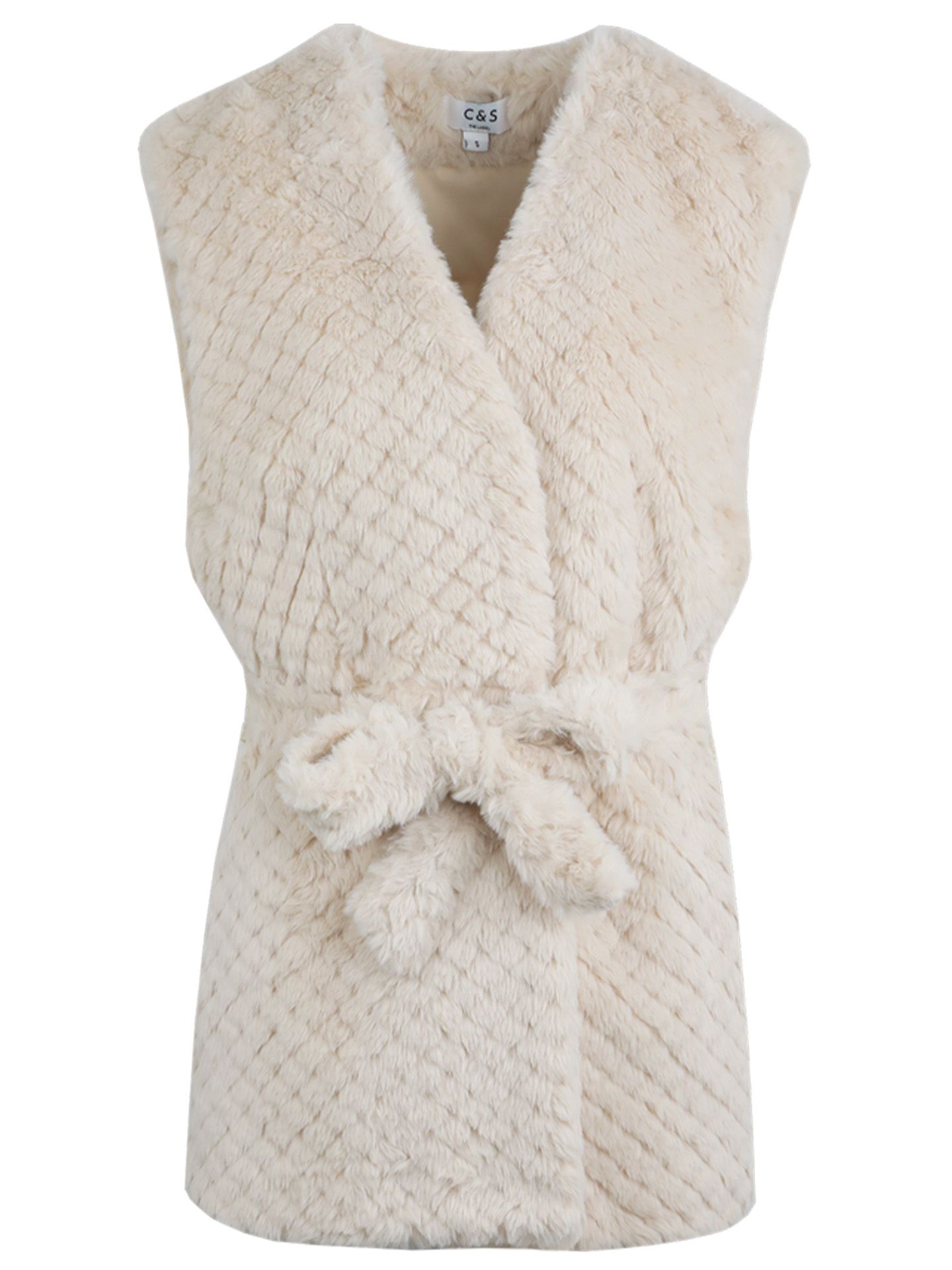 C&S The Label Gilet Imke Beige 00079211-5200