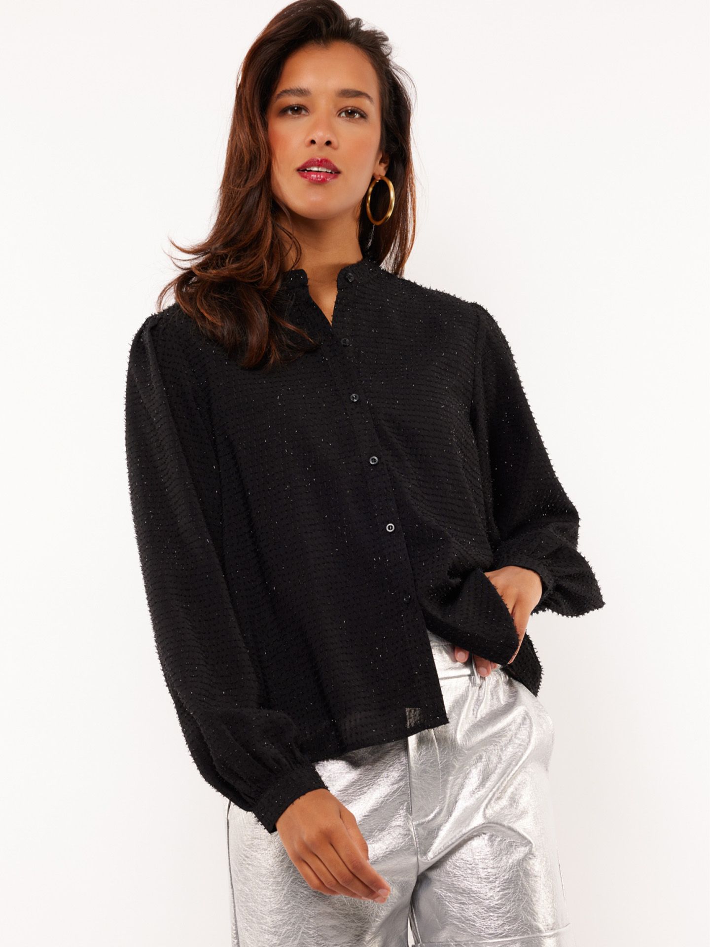 Fluresk Blouse Zaria Zwart 00079247-7500