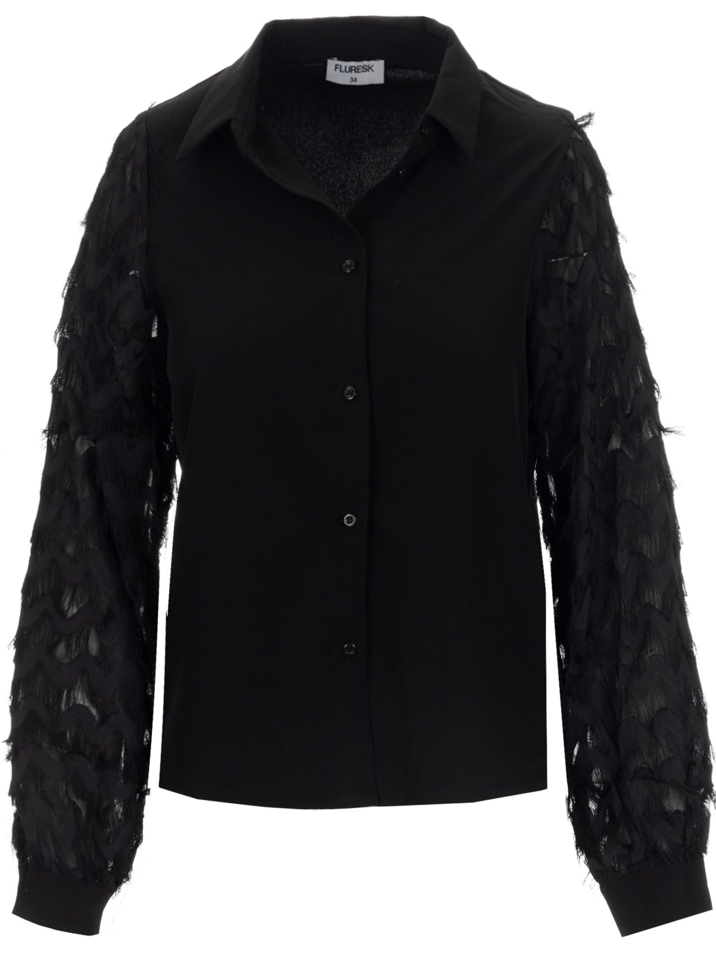 Fluresk Blouse Joly Zwart 00079283-7500