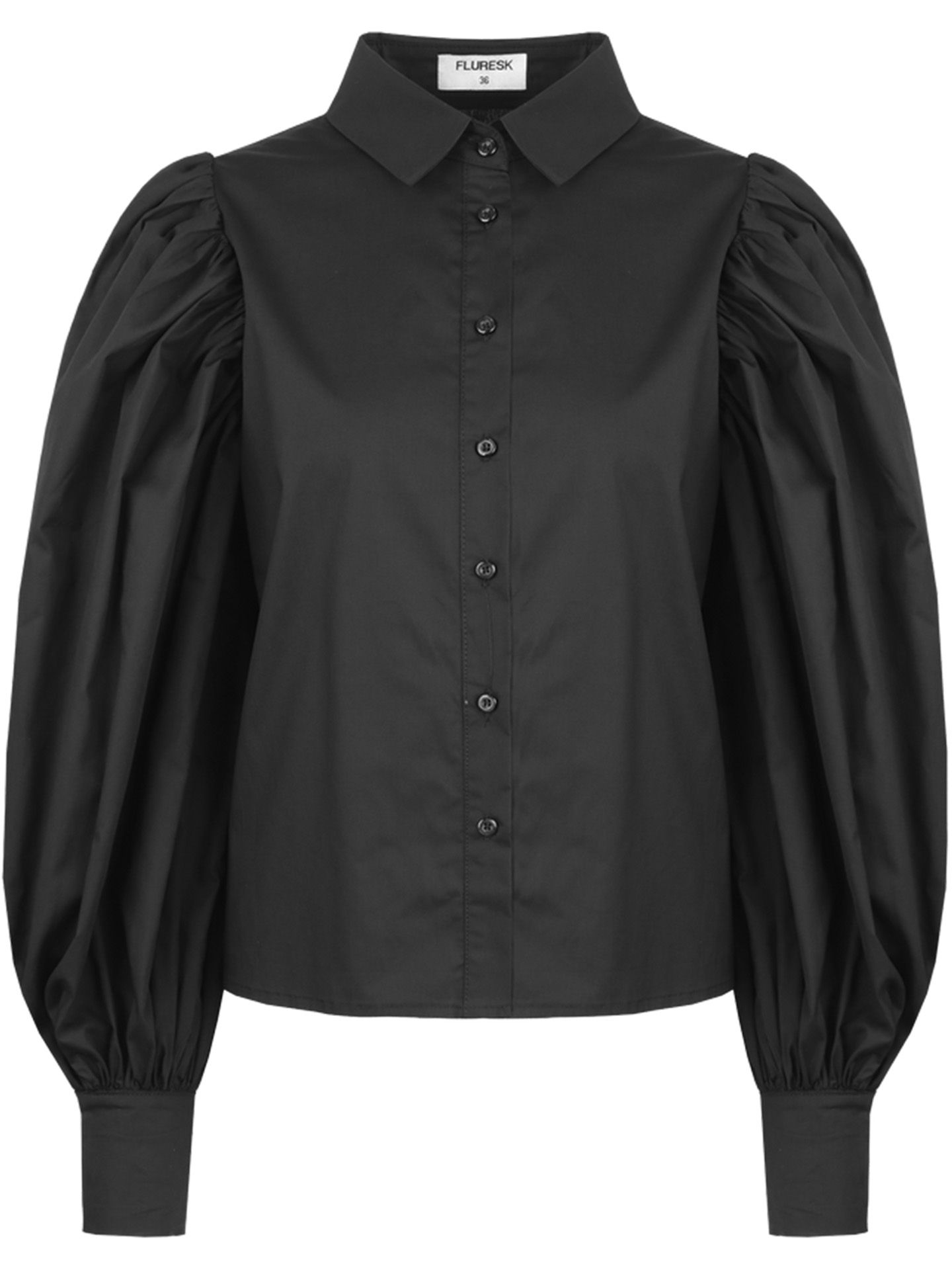 Fluresk Blouse Vai Zwart 00079291-7500